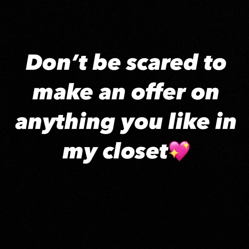 Offer ✨